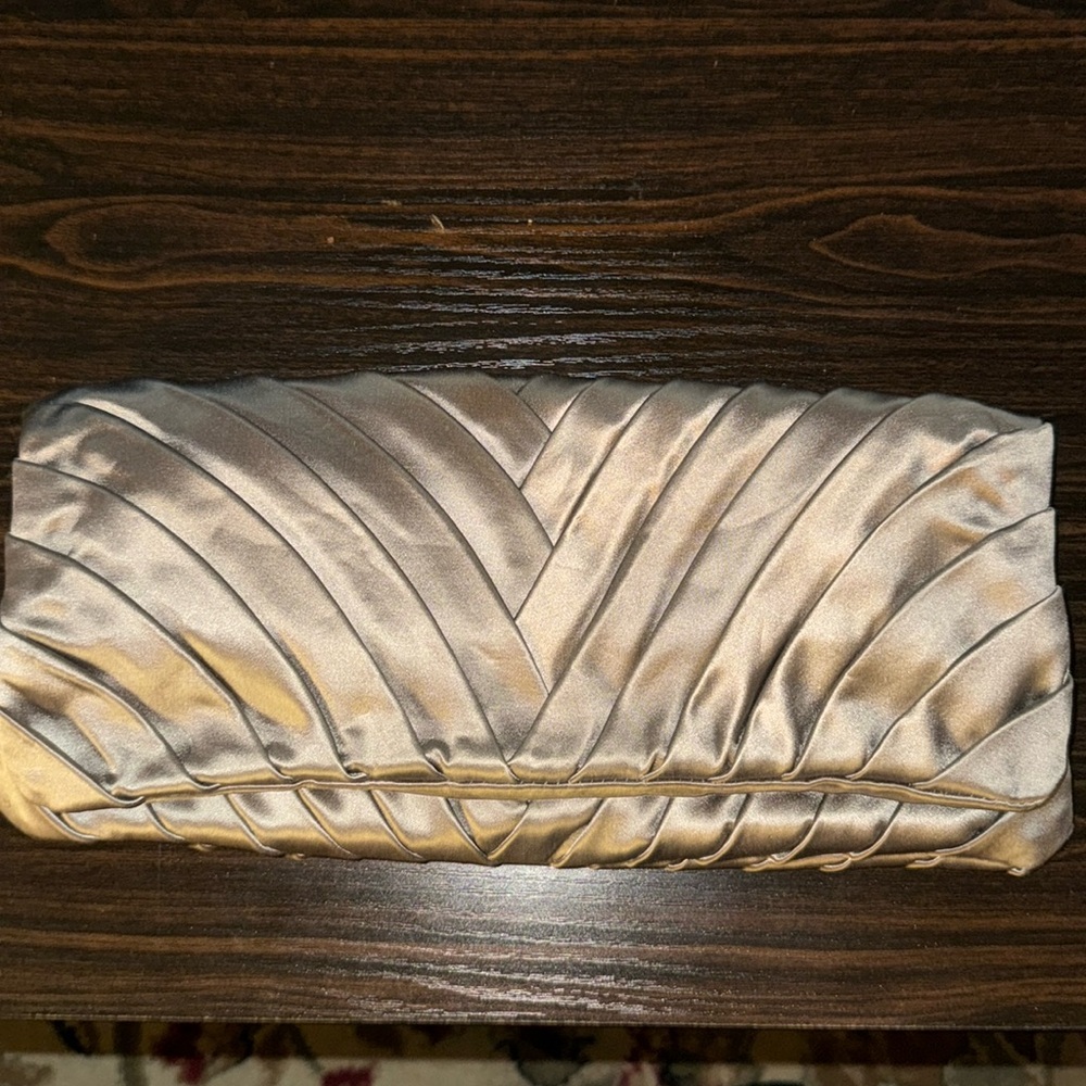 Elie Tahari Gold Clutch